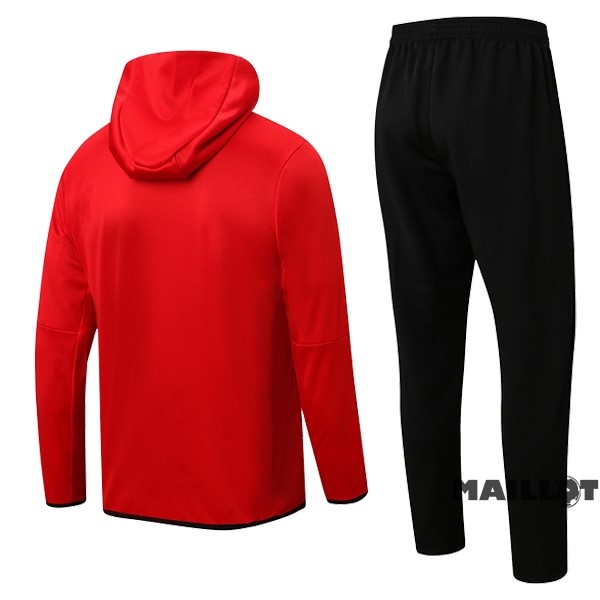 Foot Maillot Pas Cher Veste Con Capucha Paris Saint Germain 2022 2023 Rouge Noir
