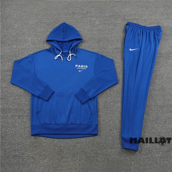 Foot Maillot Pas Cher Veste Con Capucha Paris Saint Germain 2023 2024 Bleu