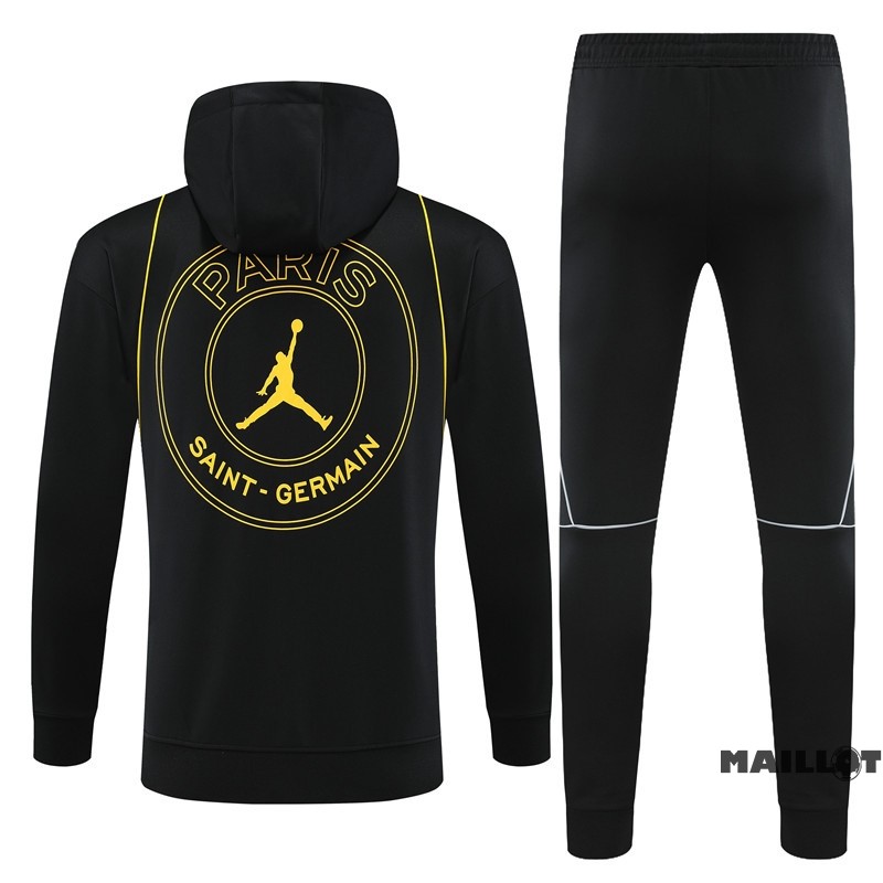 Foot Maillot Pas Cher Veste Con Capucha Paris Saint Germain 2023 2024 I Noir