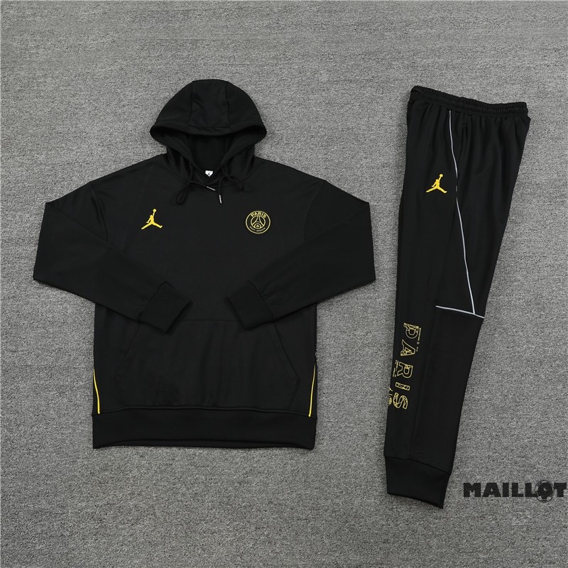 Foot Maillot Pas Cher Veste Con Capucha Paris Saint Germain 2023 2024 I Noir