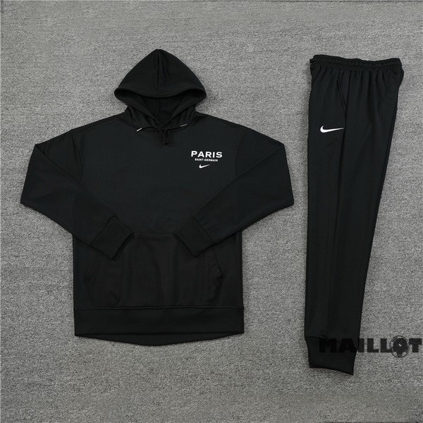 Foot Maillot Pas Cher Veste Con Capucha Paris Saint Germain 2023 2024 Noir