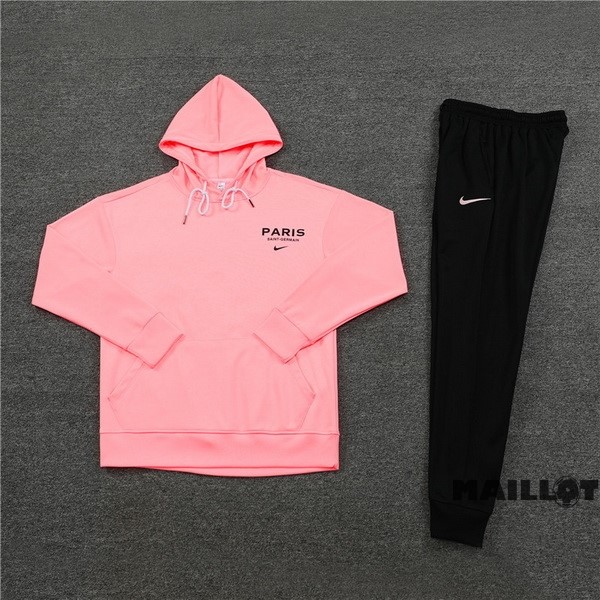 Foot Maillot Pas Cher Veste Con Capucha Paris Saint Germain 2023 2024 Rose Noir