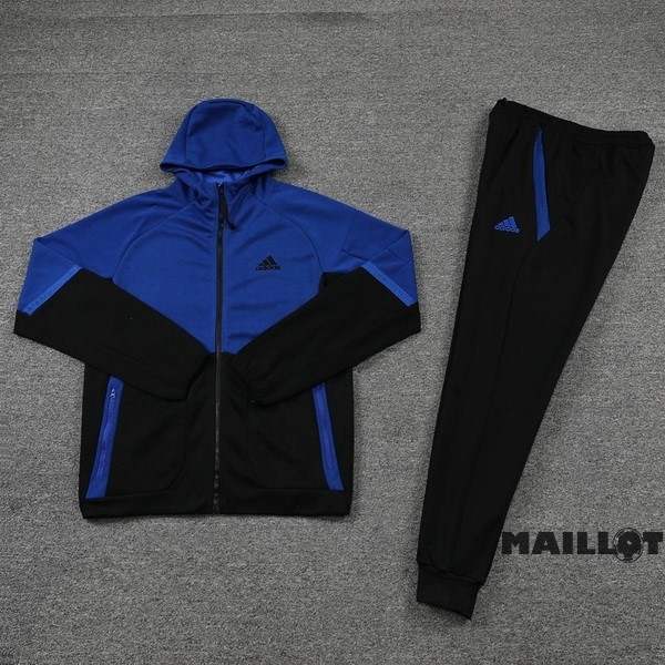 Foot Maillot Pas Cher Veste Con Capucha adidas 2022 2023 Bleu Marine Noir