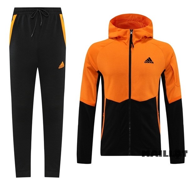 Foot Maillot Pas Cher Veste Con Capucha adidas 2022 2023 Noir Jaune