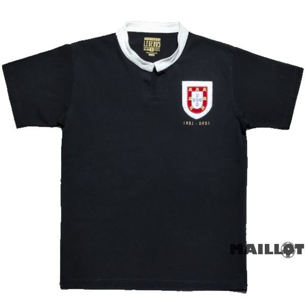 Foot Maillot Pas Cher Édition commémorative Maillot Portugal 100th Noir