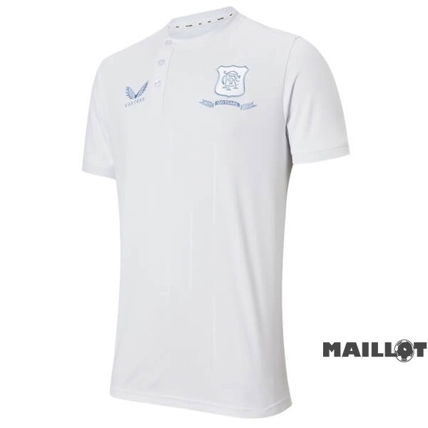 Foot Maillot Pas Cher Édition commémorative Maillot Rangers 150th Blanc