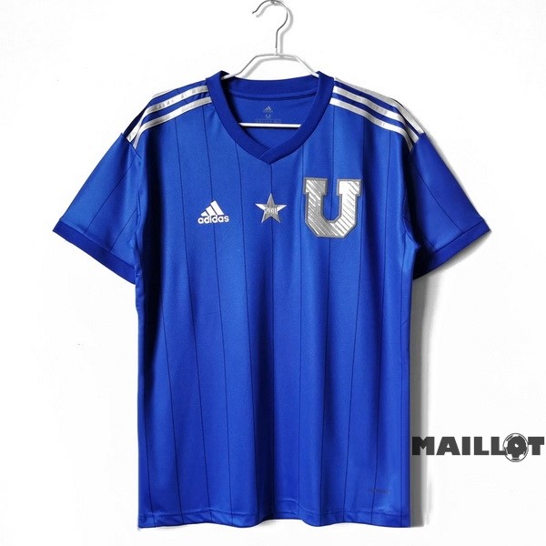 Foot Maillot Pas Cher Édition commémorative Maillot Universidad De Chili 2021 Bleu