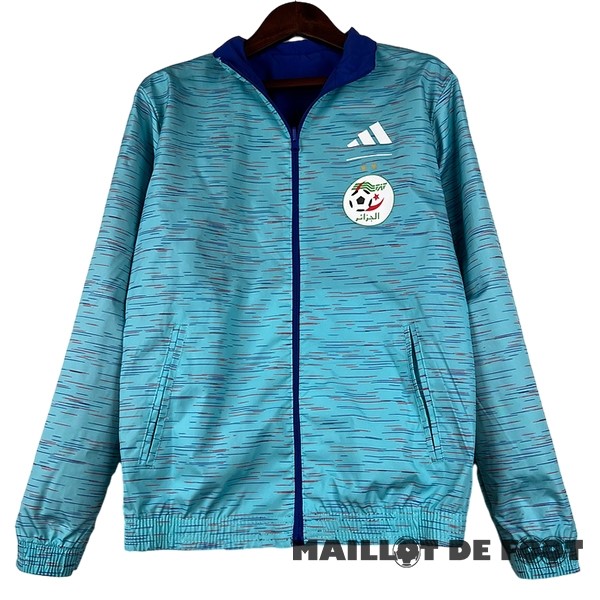 Foot Maillot Pas Cher Coupe Vent Algérie 2023 Bleu