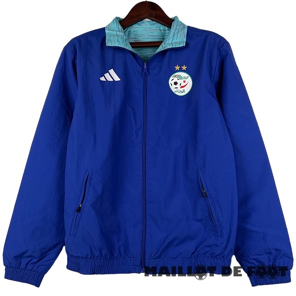 Foot Maillot Pas Cher Coupe Vent Algérie 2023 Bleu