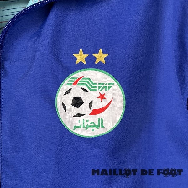 Foot Maillot Pas Cher Coupe Vent Algérie 2023 Bleu