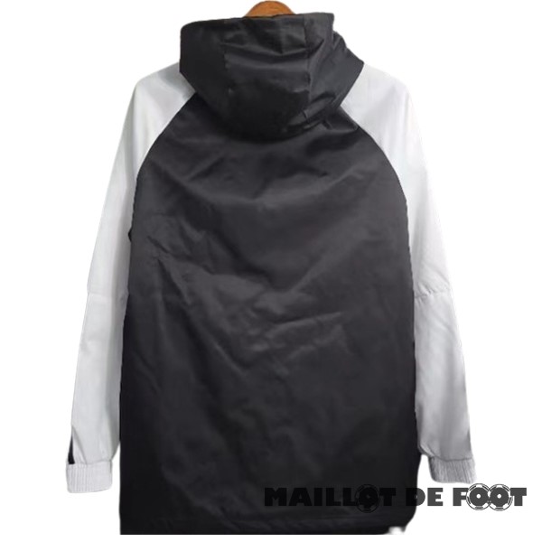 Foot Maillot Pas Cher Coupe Vent Allemagne 2023 Noir Blanc