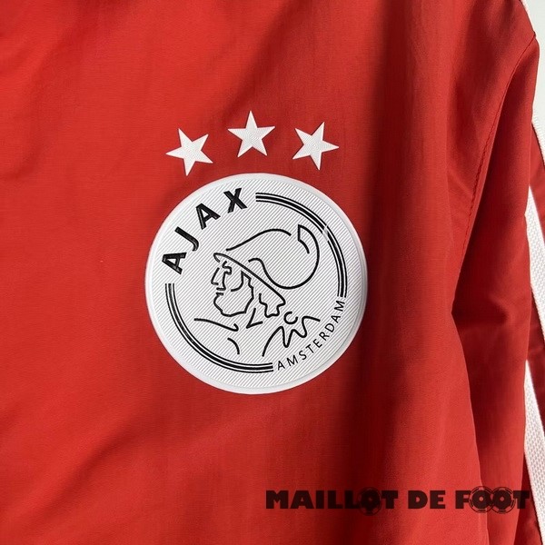 Foot Maillot Pas Cher Coupe Vent Arsenal 2023 2024 Rouge Blanc