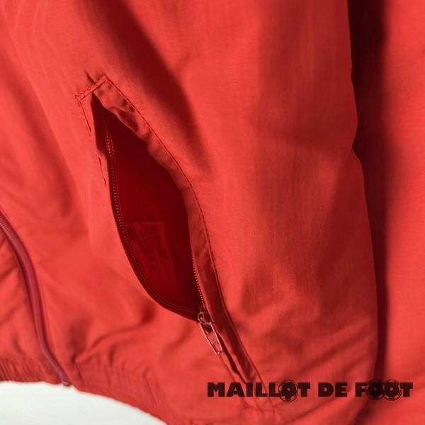 Foot Maillot Pas Cher Coupe Vent Arsenal 2023 2024 Rouge Blanc