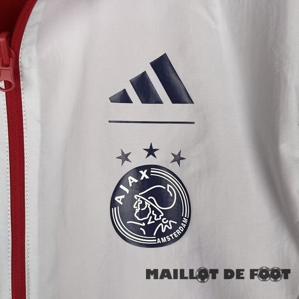 Foot Maillot Pas Cher Coupe Vent Arsenal 2023 2024 Rouge Blanc