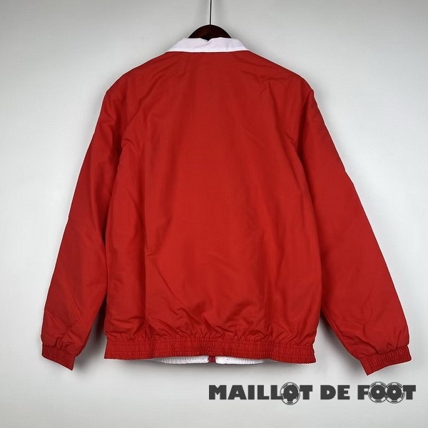 Foot Maillot Pas Cher Coupe Vent Arsenal 2023 2024 Rouge Blanc
