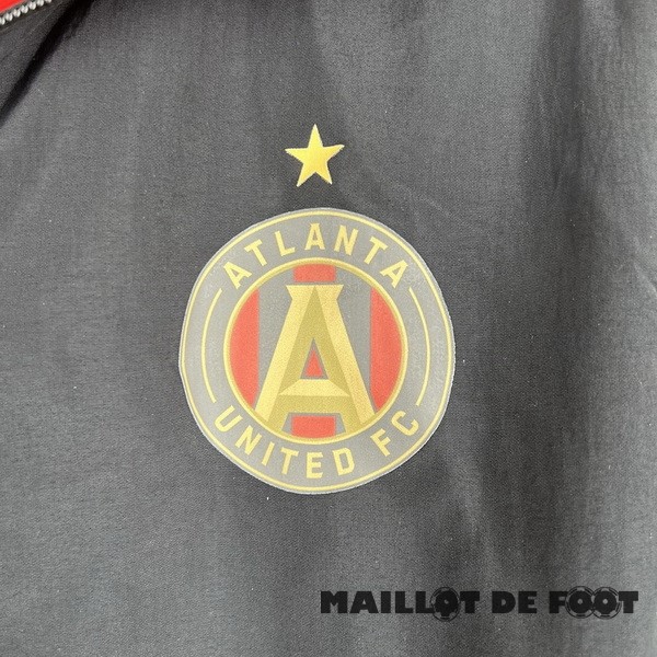 Foot Maillot Pas Cher Coupe Vent Atlanta United 2023 2024 Rouge Noir