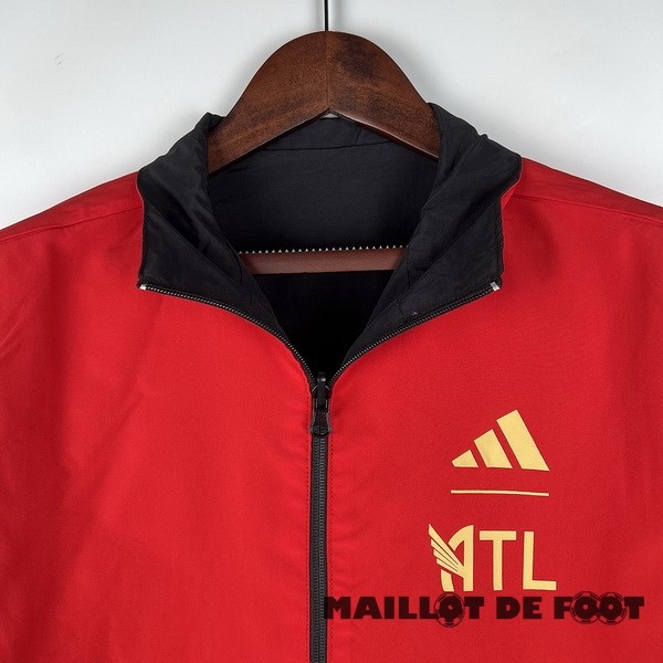 Foot Maillot Pas Cher Coupe Vent Atlanta United 2023 2024 Rouge Noir