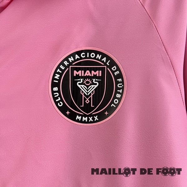 Foot Maillot Pas Cher Coupe Vent Bayern Múnich 2023 2024 Rose Noir