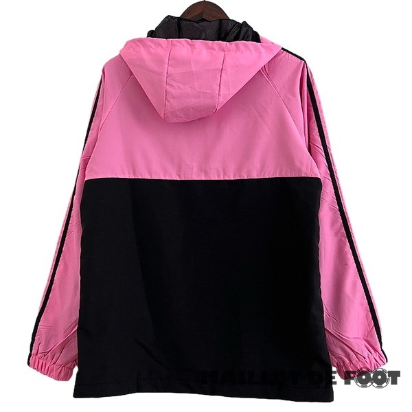 Foot Maillot Pas Cher Coupe Vent Bayern Múnich 2023 2024 Rose Noir