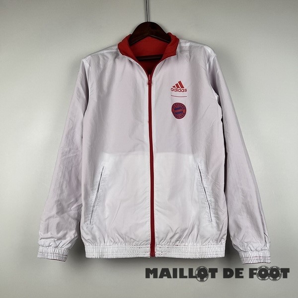 Foot Maillot Pas Cher Coupe Vent Bayern Múnich 2023 2024 Rouge I Blanc