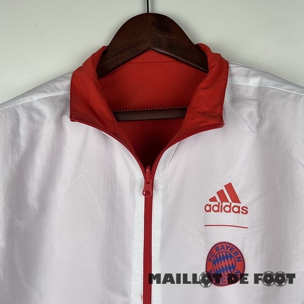 Foot Maillot Pas Cher Coupe Vent Bayern Múnich 2023 2024 Rouge I Blanc
