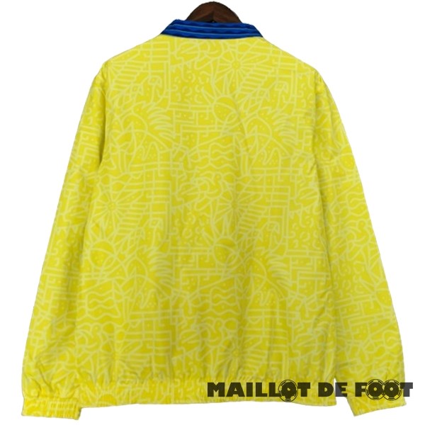 Foot Maillot Pas Cher Coupe Vent Brésil 2023 Jaune I Bleu