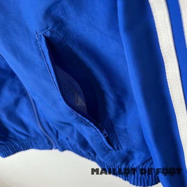Foot Maillot Pas Cher Coupe Vent Cruzeiro EC 2023 2024 Bleu Blanc
