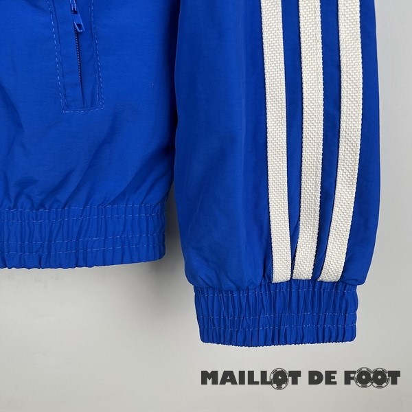 Foot Maillot Pas Cher Coupe Vent Cruzeiro EC 2023 2024 Bleu Blanc