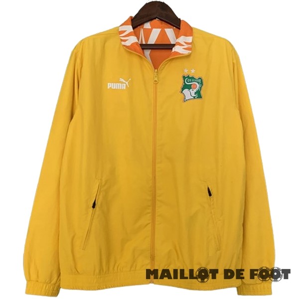 Foot Maillot Pas Cher Coupe Vent Côte d'Ivoire 2023 Orange