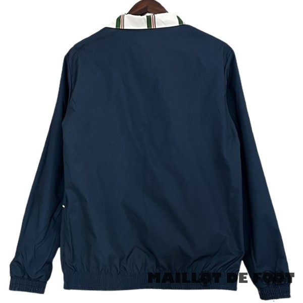 Foot Maillot Pas Cher Coupe Vent Italie 2023 Blanc Bleu