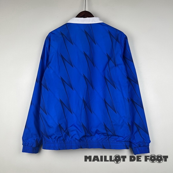Foot Maillot Pas Cher Coupe Vent Italie 2023 Bleu I Blanc