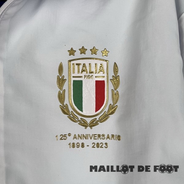 Foot Maillot Pas Cher Coupe Vent Italie 2023 Bleu I Blanc