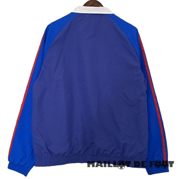 Foot Maillot Pas Cher Coupe Vent Italie 2024 Bleu Blanc