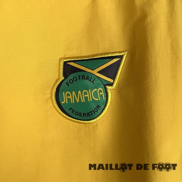 Foot Maillot Pas Cher Coupe Vent Jamaïque 2024 Jaune Noir
