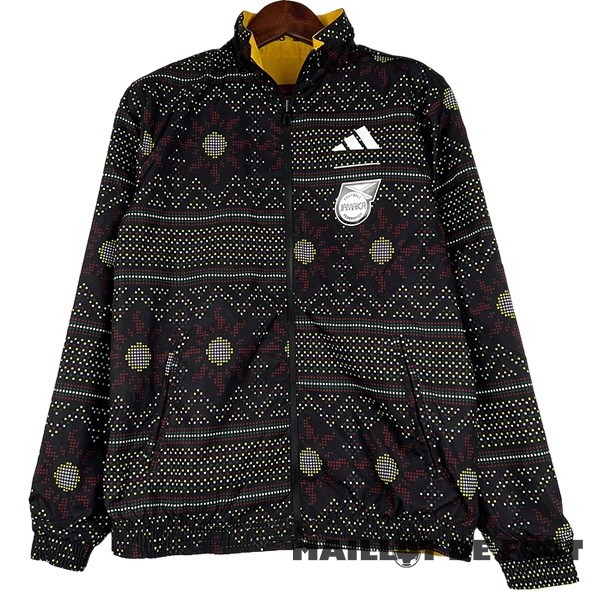 Foot Maillot Pas Cher Coupe Vent Jamaïque 2024 Jaune Noir