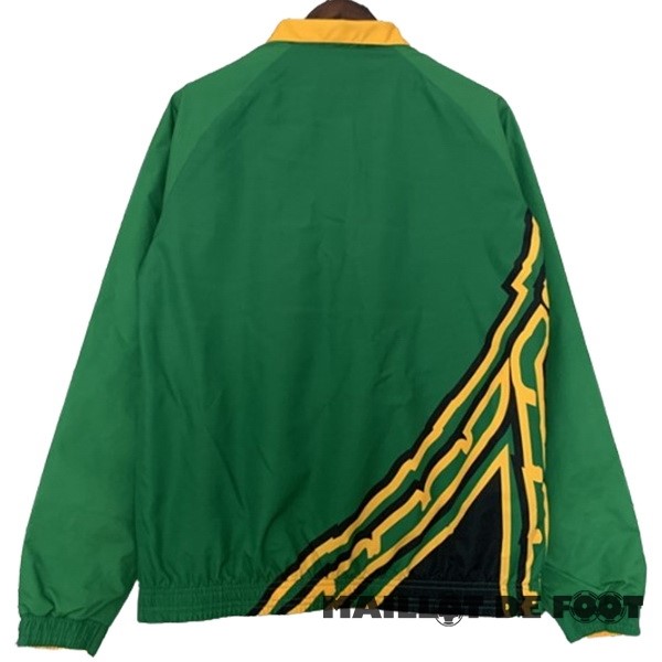 Foot Maillot Pas Cher Coupe Vent Jamaïque 2024 Vert Jaune