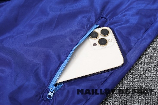 Foot Maillot Pas Cher Coupe Vent Japon 2023 Bleu Blanc