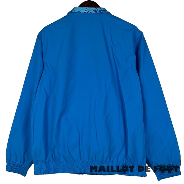 Foot Maillot Pas Cher Coupe Vent Juventus 2023 2024 Bleu