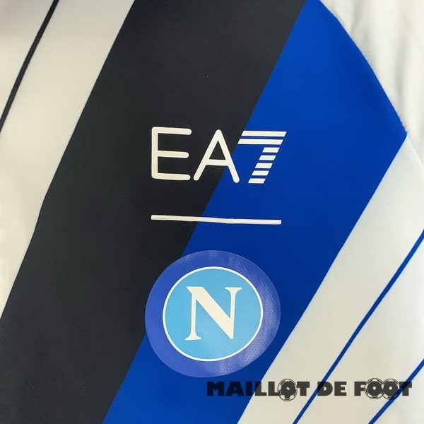 Foot Maillot Pas Cher Coupe Vent Napoli 2023 2024 Bleu Blanc