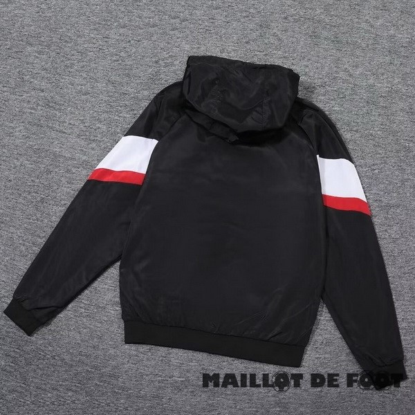 Foot Maillot Pas Cher Coupe Vent Paris Saint Germain 2023 2024 Noir Blanc Rouge