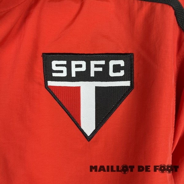 Foot Maillot Pas Cher Coupe Vent São Paulo 2023 2024 Rouge Blanc