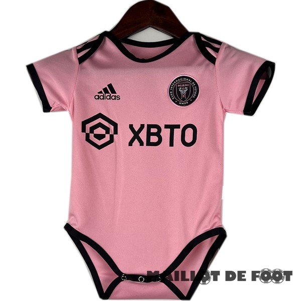 Foot Maillot Pas Cher Domicile Bodies Enfant Inter Miami 2023 2024 Rose