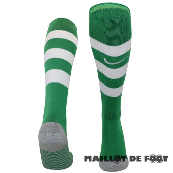 Foot Maillot Pas Cher Domicile Chaussette Lisboa 2023 2024 Vert