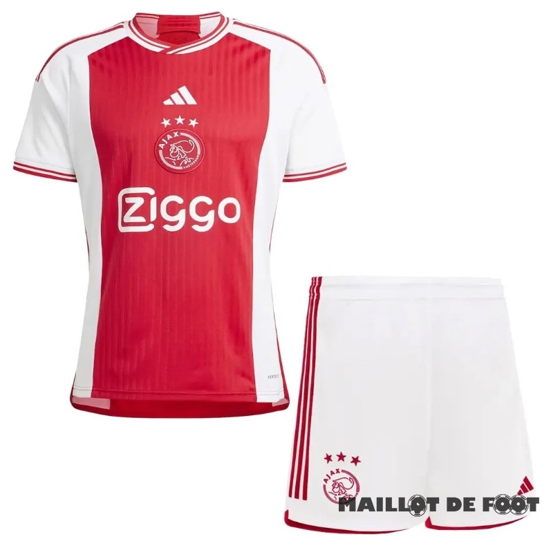 Foot Maillot Pas Cher Domicile Conjunto De Enfant Ajax 2023 2024 Rouge