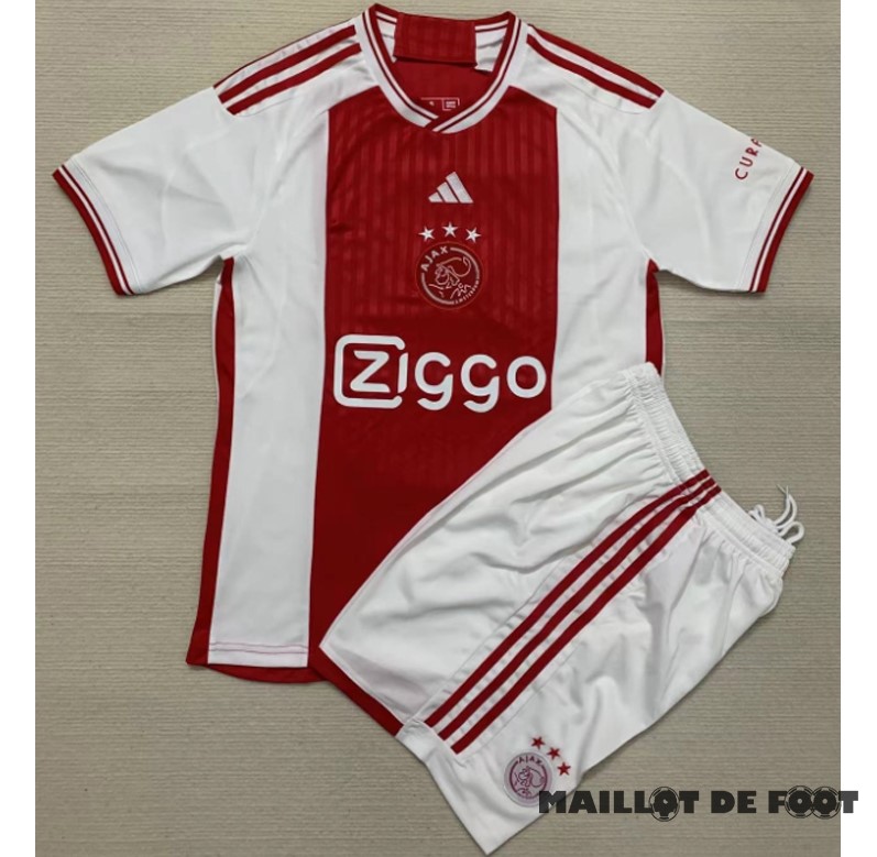 Foot Maillot Pas Cher Domicile Conjunto De Enfant Ajax 2023 2024 Rouge