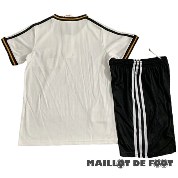 Foot Maillot Pas Cher Domicile Conjunto De Enfant Allemagne Retro 1996 Blanc
