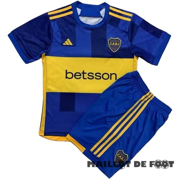 Foot Maillot Pas Cher Domicile Conjunto De Enfant Boca Juniors 2023 2024 Bleu