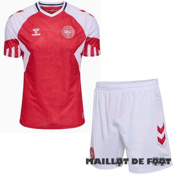 Foot Maillot Pas Cher Domicile Conjunto De Enfant Danemark 2023 Rouge