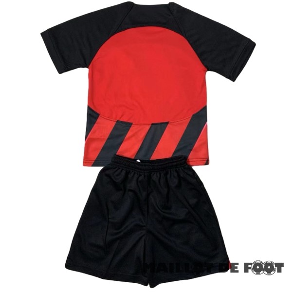 Foot Maillot Pas Cher Domicile Conjunto De Enfant Eintracht Frankfurt 2023 2024 Rouge Noir