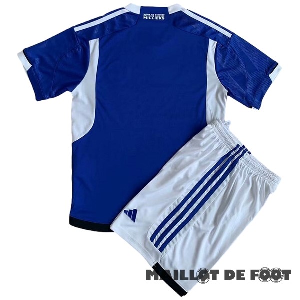 Foot Maillot Pas Cher Domicile Conjunto De Enfant Estrasburgo 2023 2024 Bleu